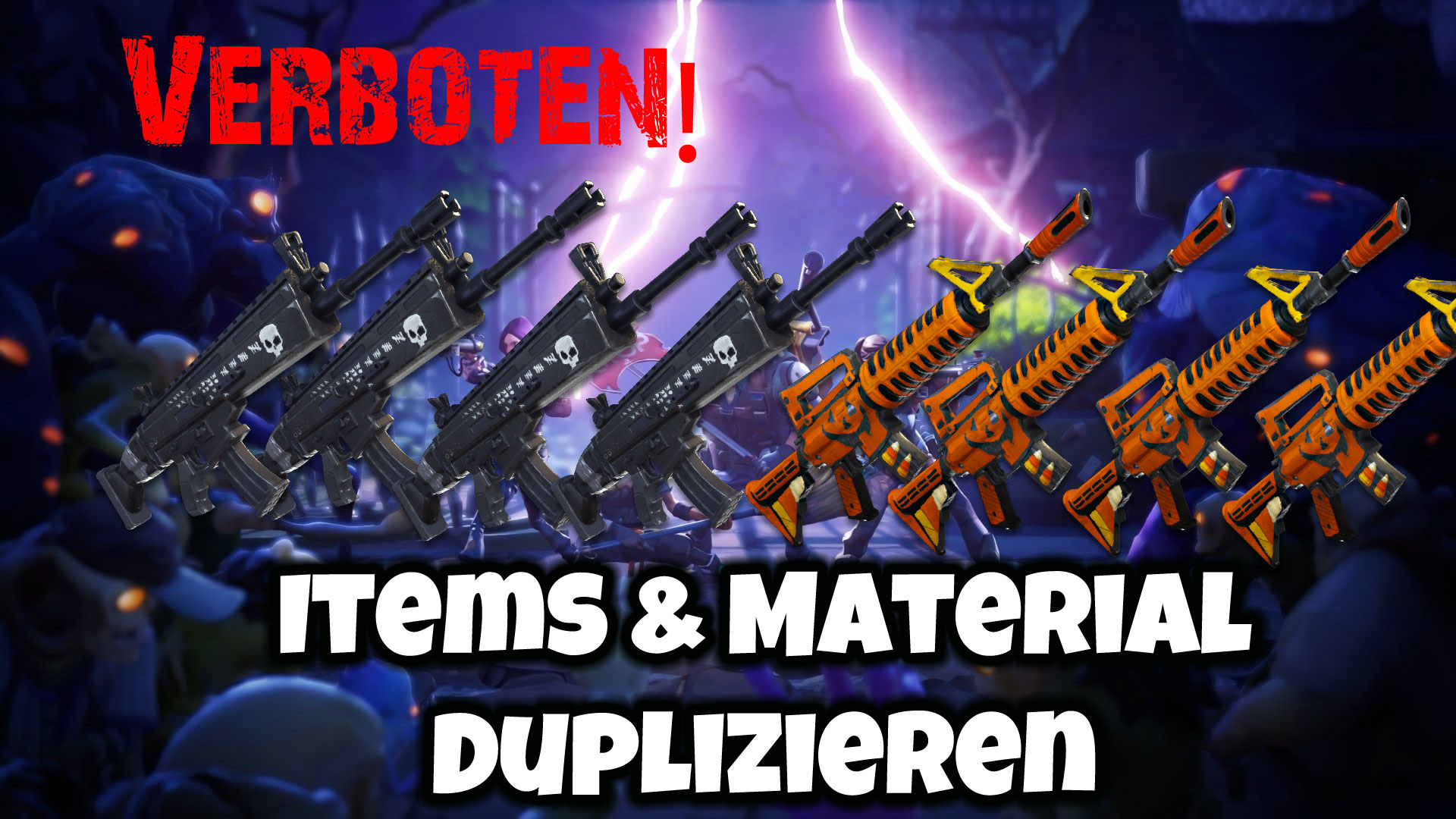 Fortnite: Material und Items duplizieren (Glitch)